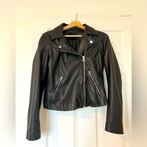 Madewell Leather Moto Jacket M